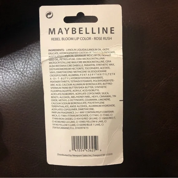 NWT Maybelline Color Sensational Rebel Bloom Lip Color in Rose Rush 735 - Picture 6 of 8